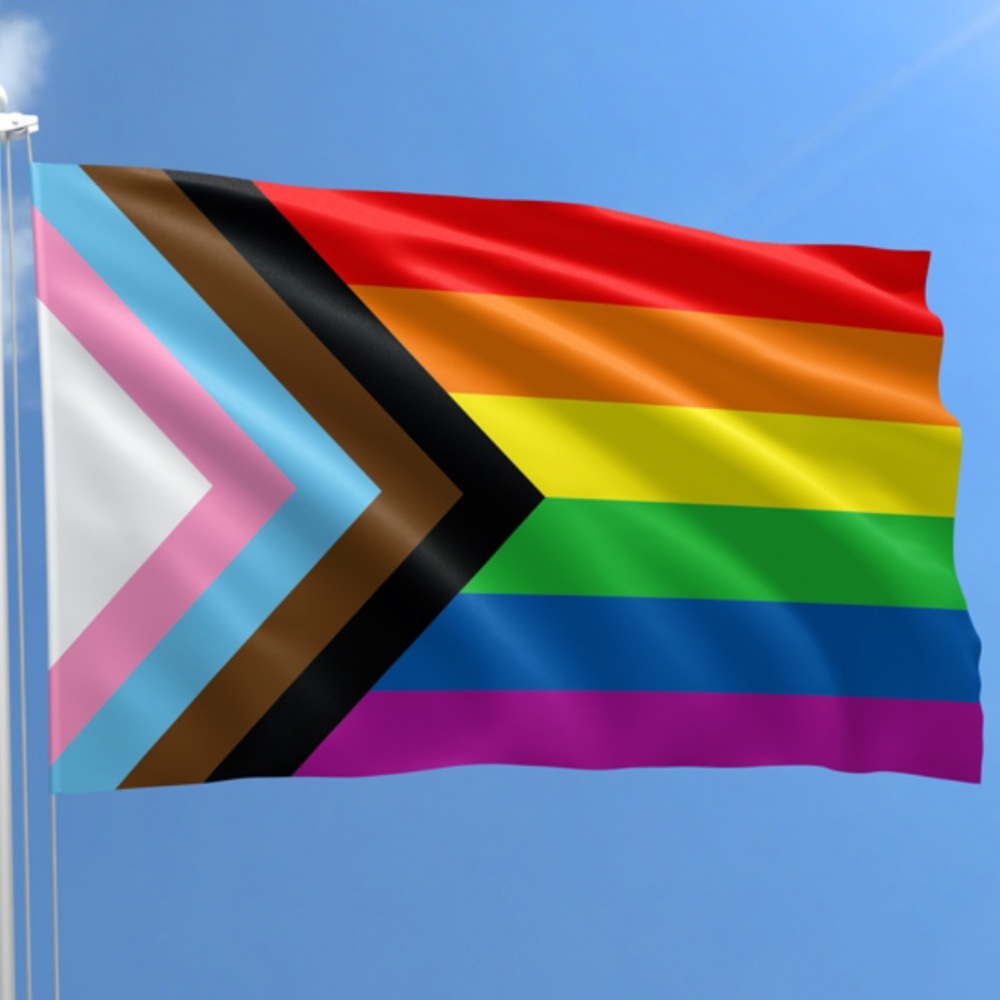 Progressive pride flag 3x5